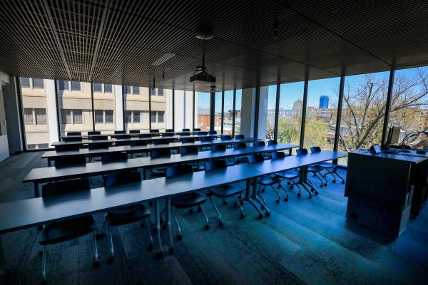 New classroom in White Hall Classroom Building