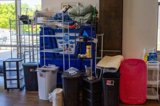 Donations made by students in the dorms