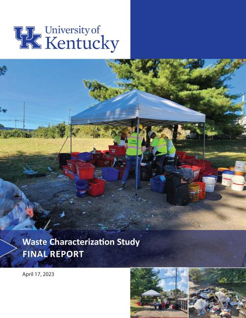 Cover for the 2023 Waste Characterization Study.