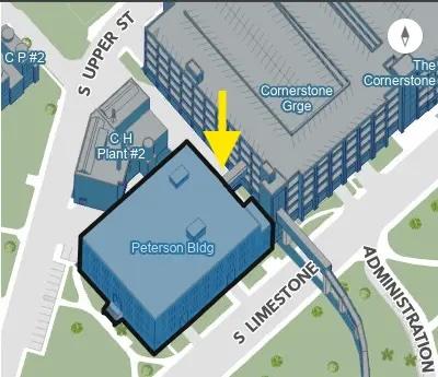 Map of key shop location