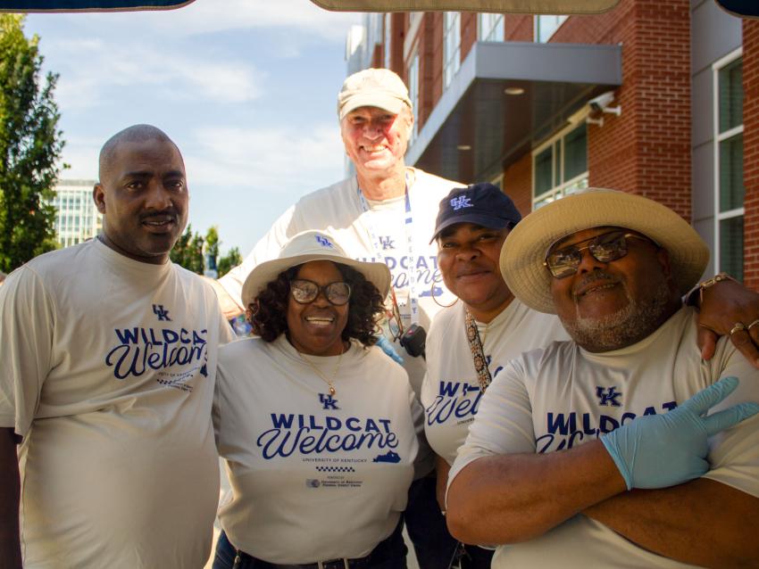 Facilities Management staff at Big Blue Move-In